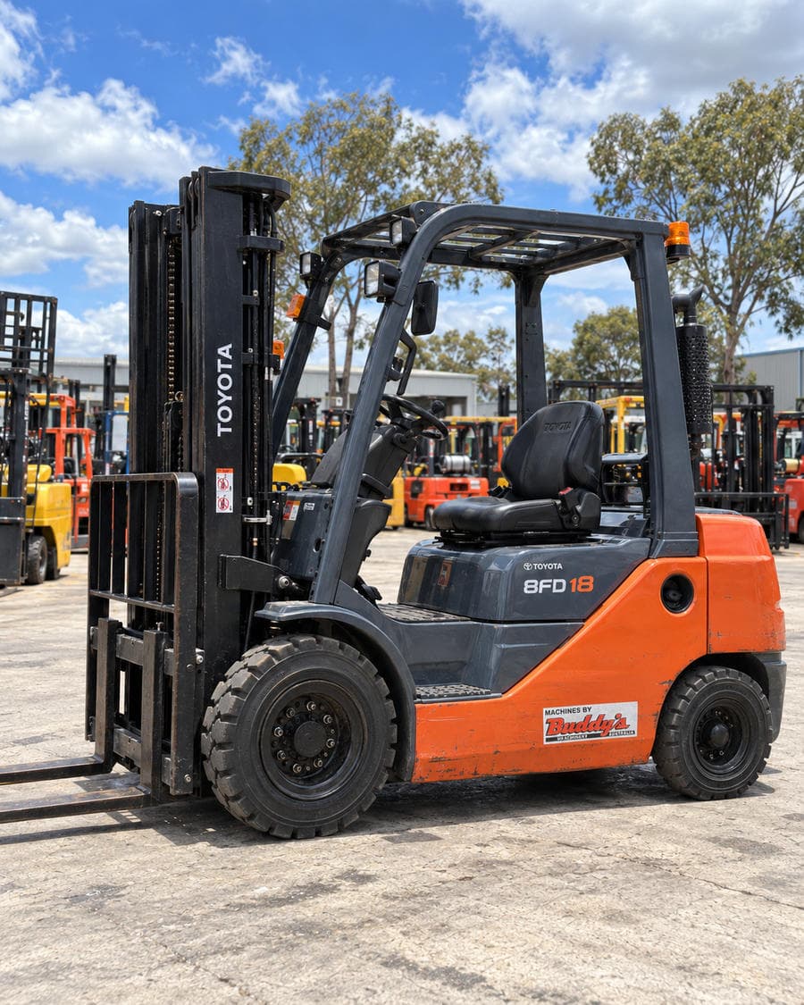 TOYOTA 8FD18 DIESEL FORKLIFT